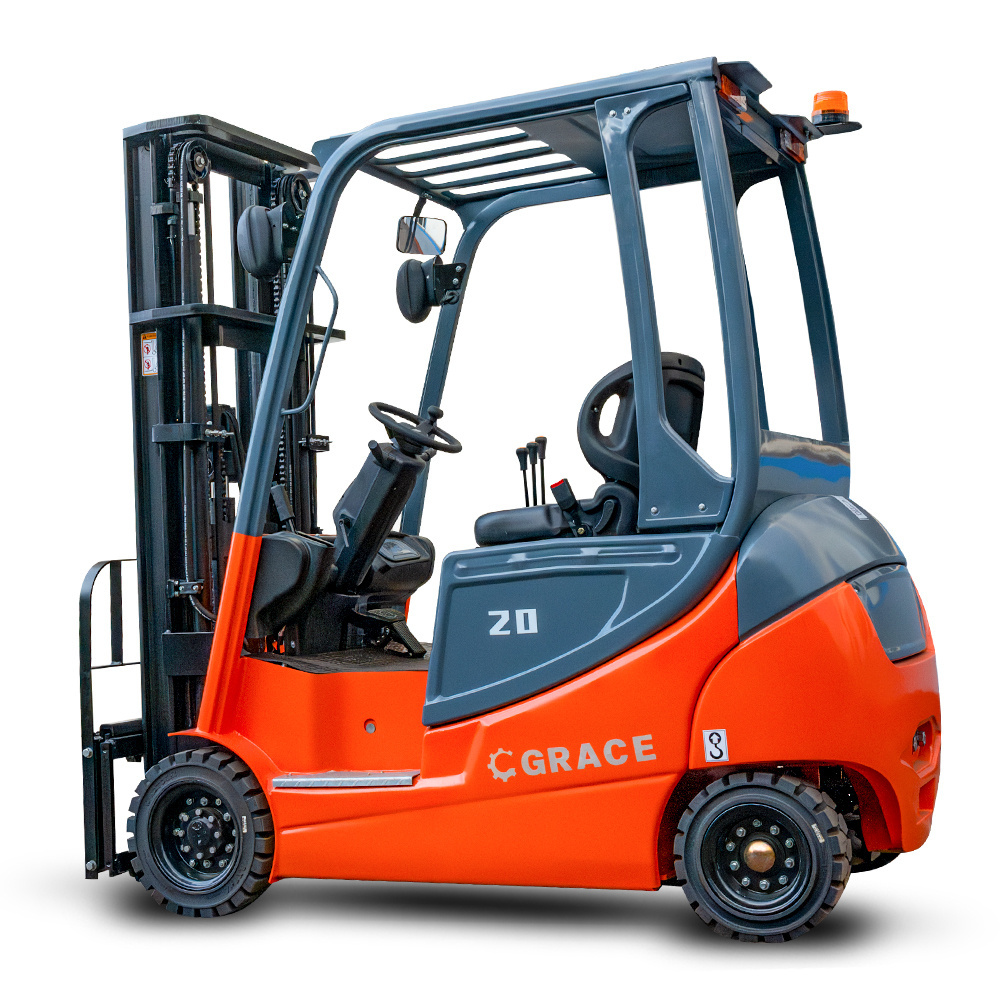 Fork lift electric container mast lithium ion powered forklift 2ton 2.5 3 ton small forklift for easy loading of the car