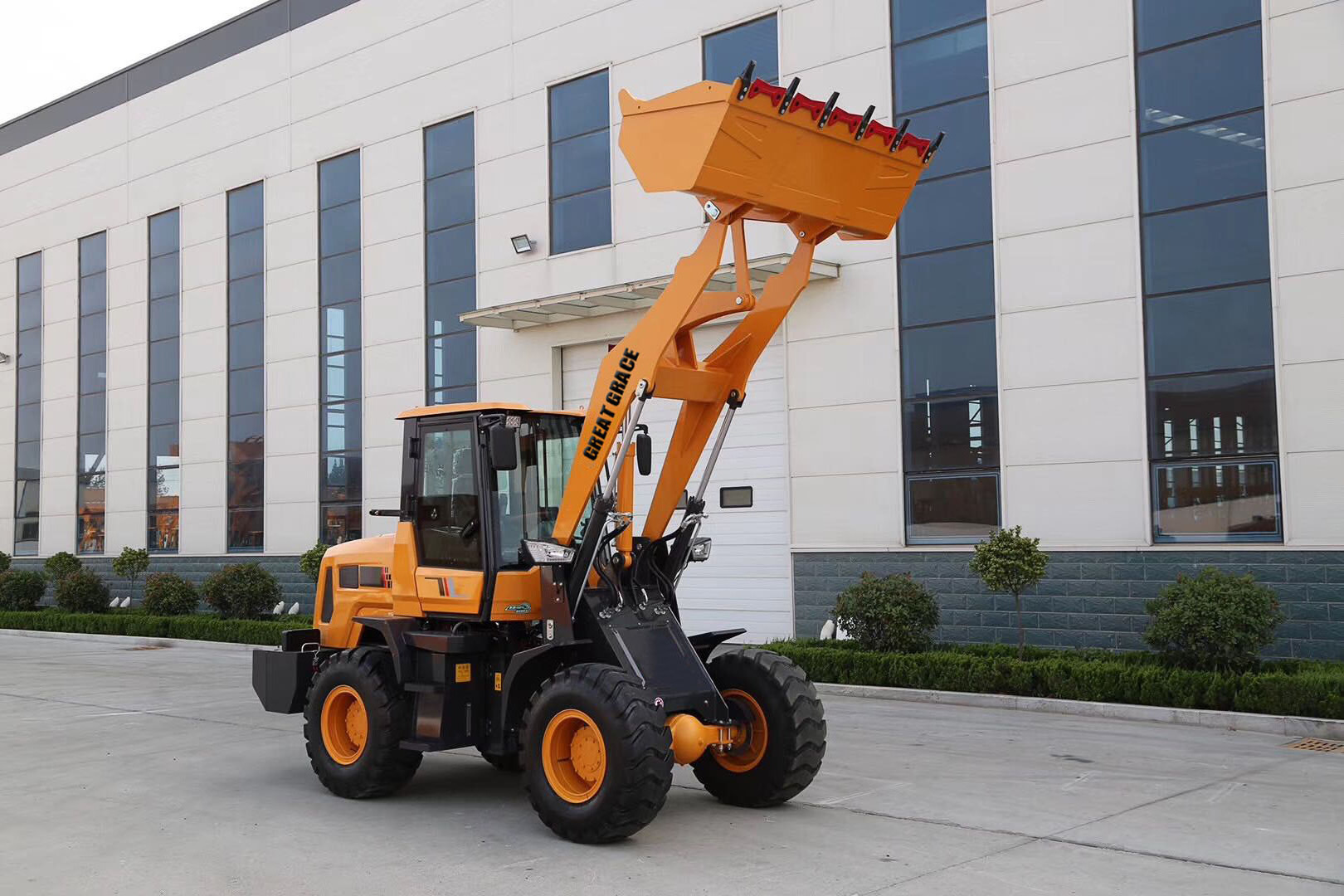 Mini front loader hydraulic joystick farm equipment zl10 zl15 zl 20 2 ton 4ton 5 ton cheapest wheel loader mini