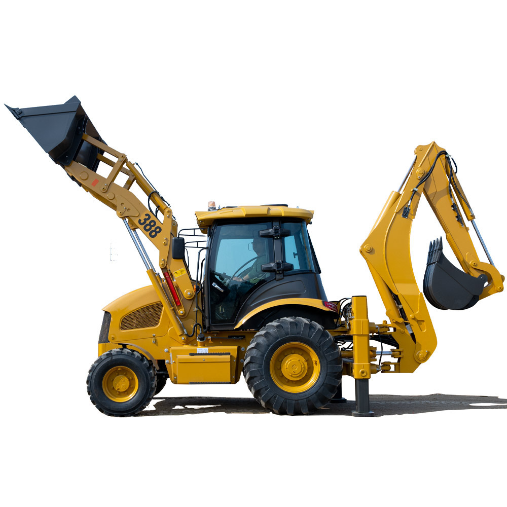 Hot sale 2.5t backhoe loader farm garden industrial small new compact China loader backhoe mini price with CE EPA