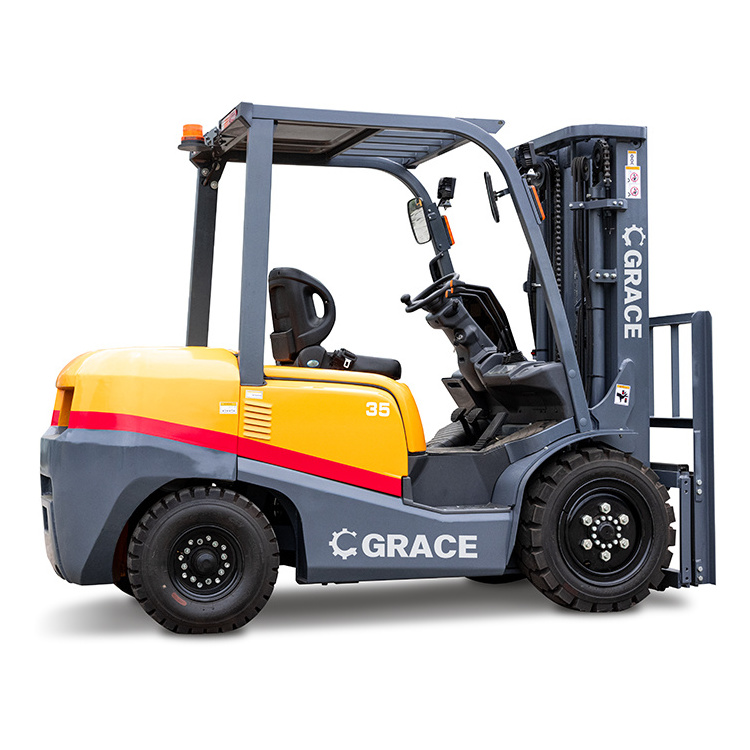 Brand new dual fuel propane LPG forklift 2 ton 3 ton 4.5m 5m 6m fork lift Japanese gasoline engine lpg forklift truck price