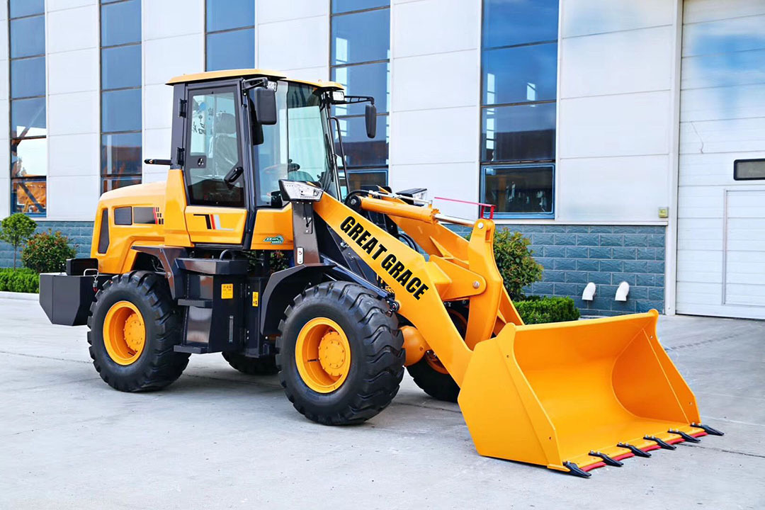 mini articulated loader 4x4 wheel drive farm machinery 1 ton 2ton 3tons China diesel small wheel loader