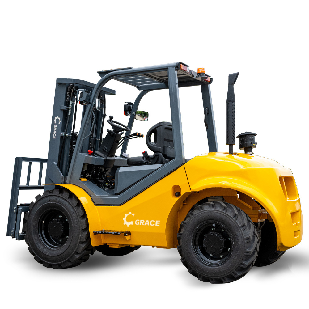 Rough Terrain Forklift 4Wd Atv 3 Ton Diesel All Rough Terrain Forklift For Sale