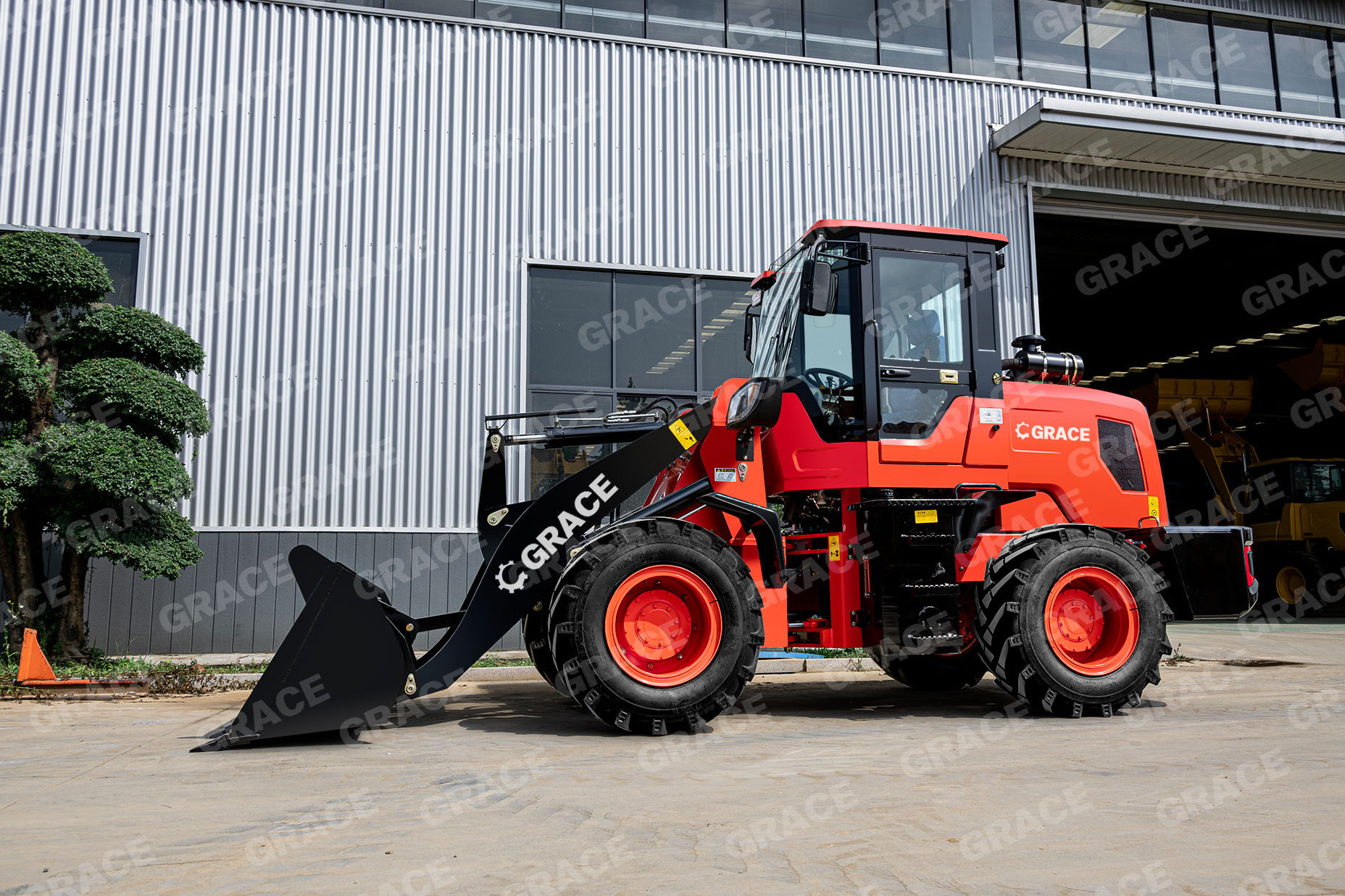 mini articulated loader 4x4 wheel drive farm machinery 1 ton 2ton 3tons China diesel small wheel loader