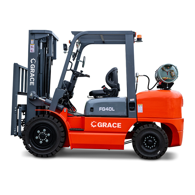 Brand new dual fuel propane LPG forklift 2 ton 3 ton 4.5m 5m 6m fork lift Japanese gasoline engine lpg forklift truck price