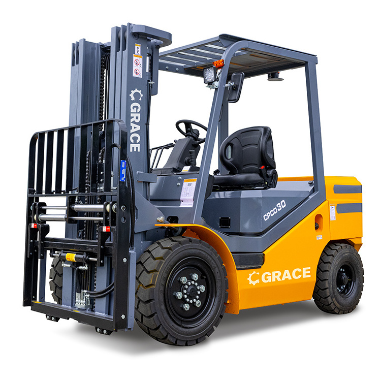 LPG Lifter Propane forklift machine 2 3 4 5 ton 2000kg 2500 3000 kg Nissan engine Gas New Energy Forklift