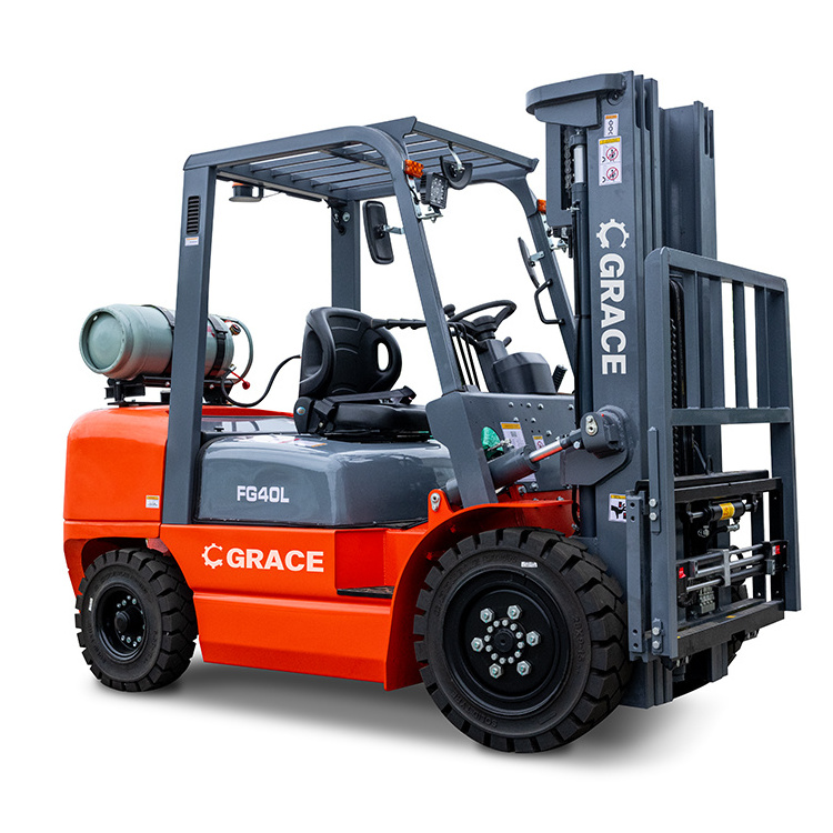 LPG Lifter Propane forklift machine 2 3 4 5 ton 2000kg 2500 3000 kg Nissan engine Gas New Energy Forklift