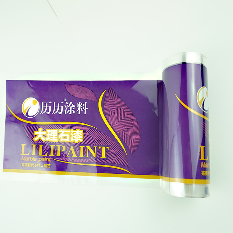 PET Material Heat Transfer Printing Film for Plastic Paint bucket