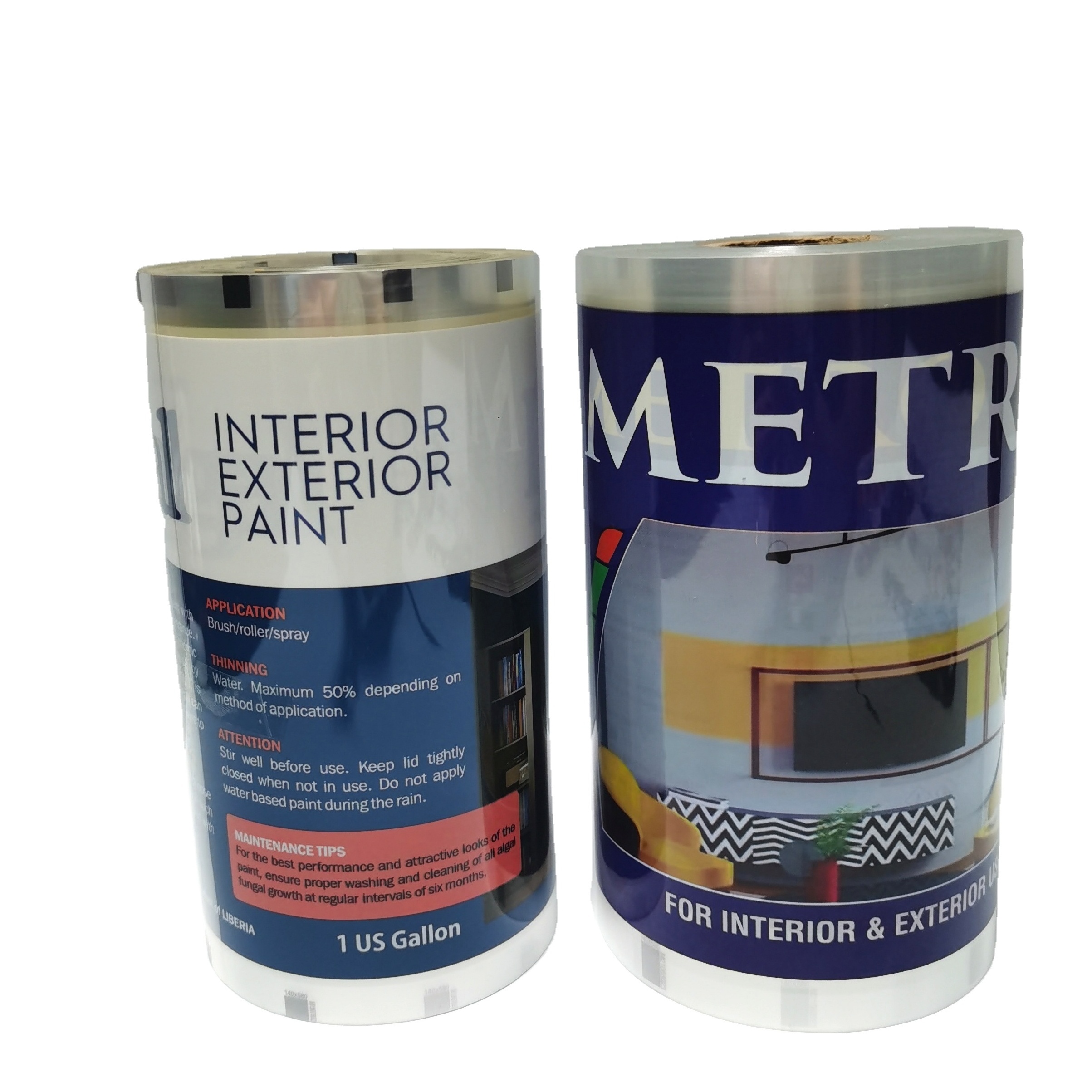 Customized Pattern Heat Transfer Label Heat Transfer Film for Paint Bucket