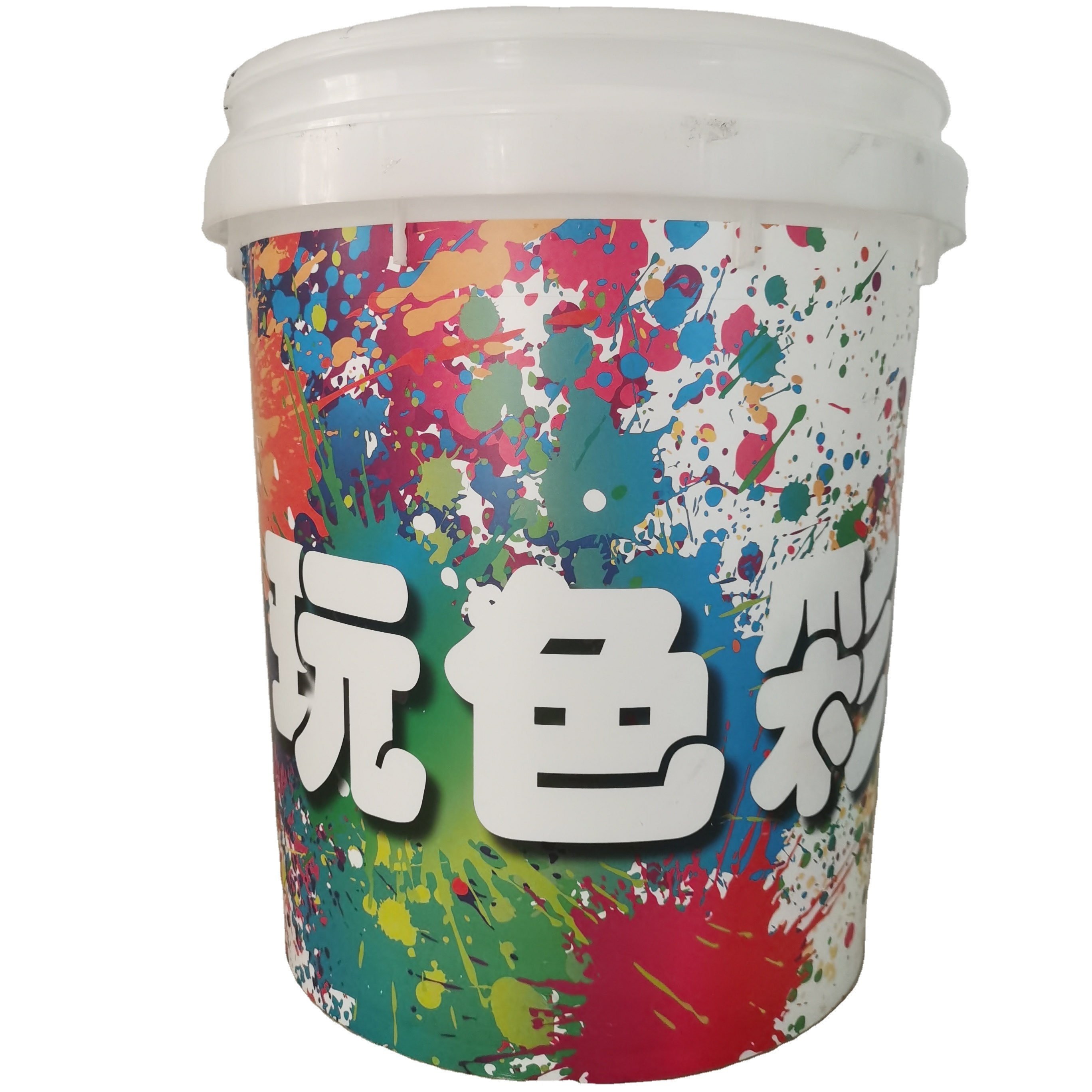 TH Customized Premium Quality Heat Transfer Film Heat Transfer Label for Plastic Paint Bucket