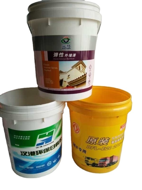 TH TH Customized High Quality Heat Transfer Film Heat Transfer Label for Plastic PP Paint Bucket