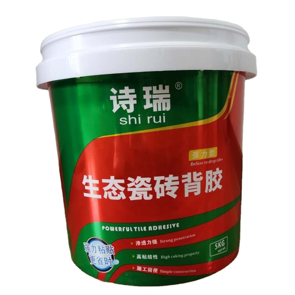 High Gloss Effect IML Label In Mold Label for Plastic Paint Bucket