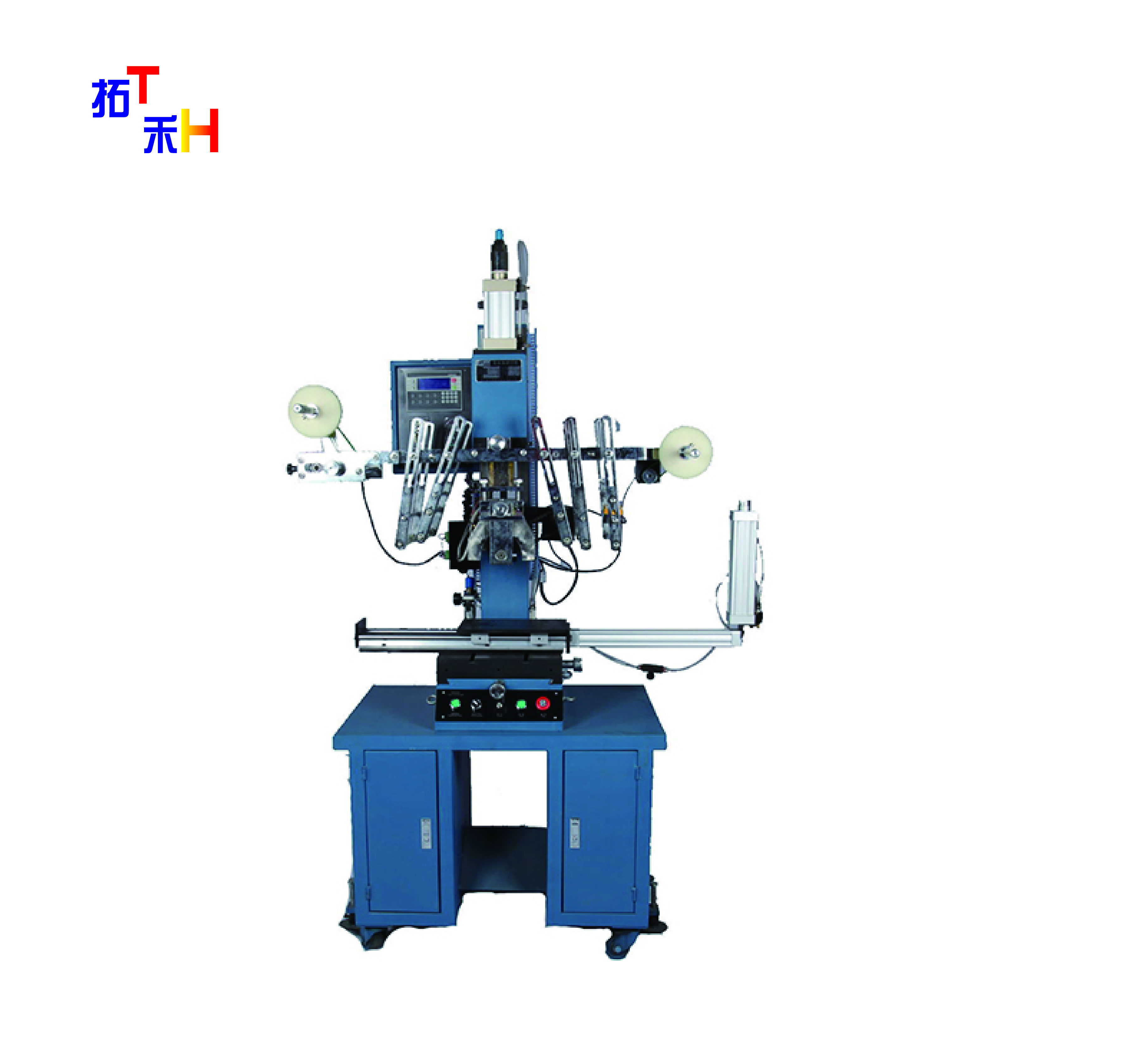 Semi-automatic TH-2022-1 heat transfer machine for skateboard