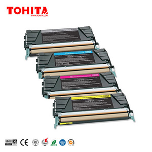 Toner cartridge for Lexmark C746 C748 X746 X748 toner C746H2MG C746H2CG WW C746H2KG C746H2YG of TOHITA