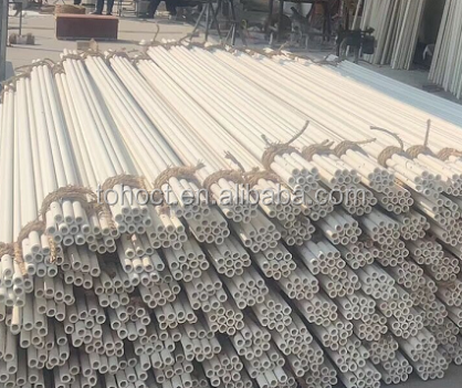 TOHO manufacture alumina corundum ceramic tube pipe rod roller