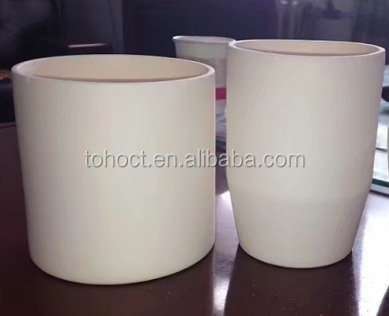 High temperature resistance alumina ceramic crucible for industry application