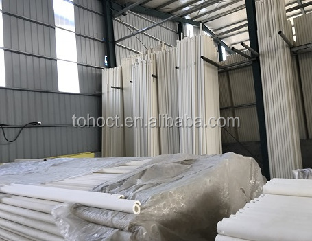 TOHO manufacture alumina corundum ceramic tube pipe rod roller