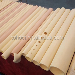 TOHO manufacture alumina corundum ceramic tube pipe rod roller