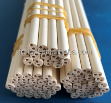 Refractory field MgO Magnesia ceramic pipe rods tubes