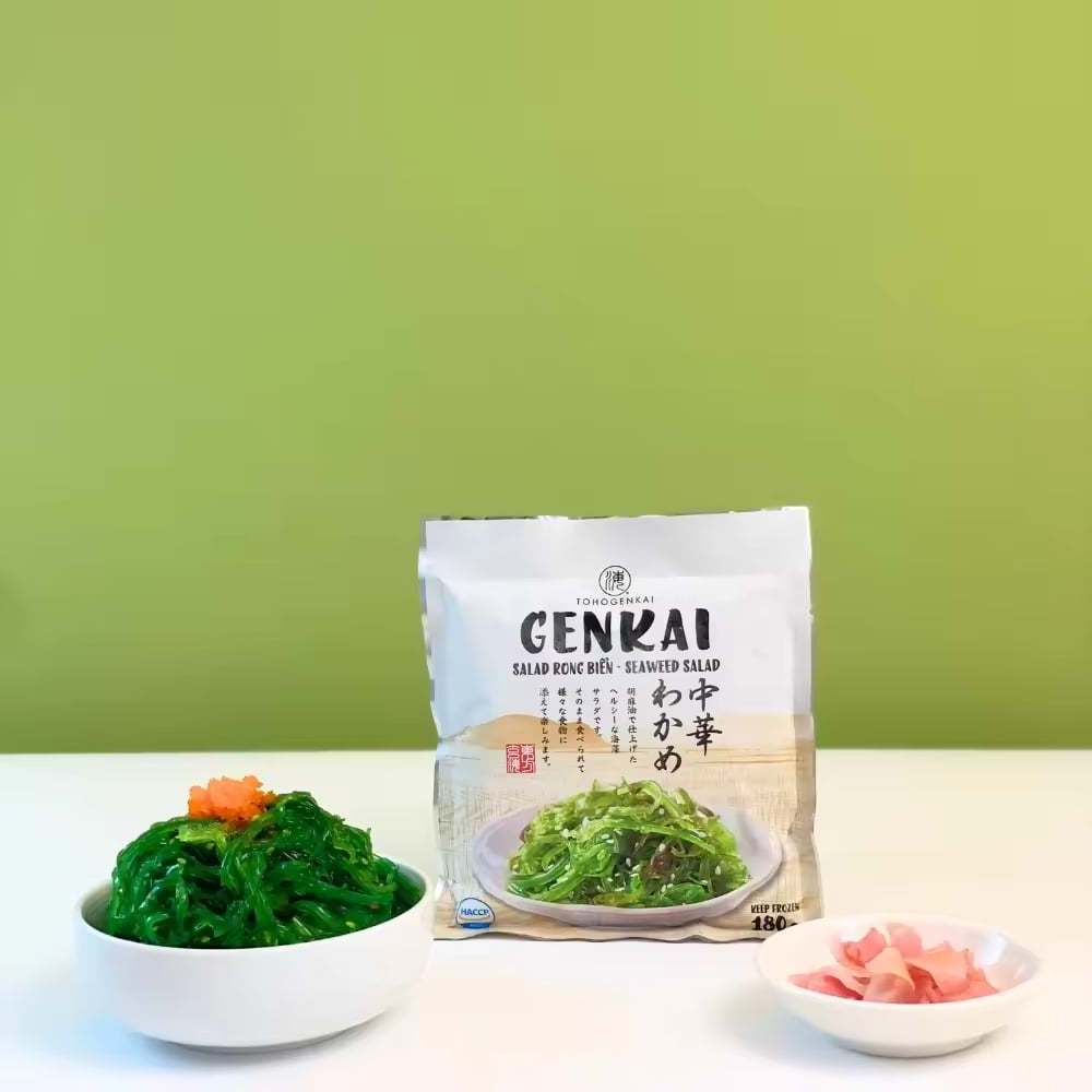 Best Selling High Quality  Fresh Seaweed Japan Frozen Seaweed Salad OEM Products Wholesale Price Manufacturer From Vietnam