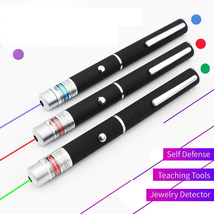 Factory Direct Laser Light 303 532nm Beam Pen Green Laser Pen With 18650 Battery and USB Charger Long Distance Laser Pointer