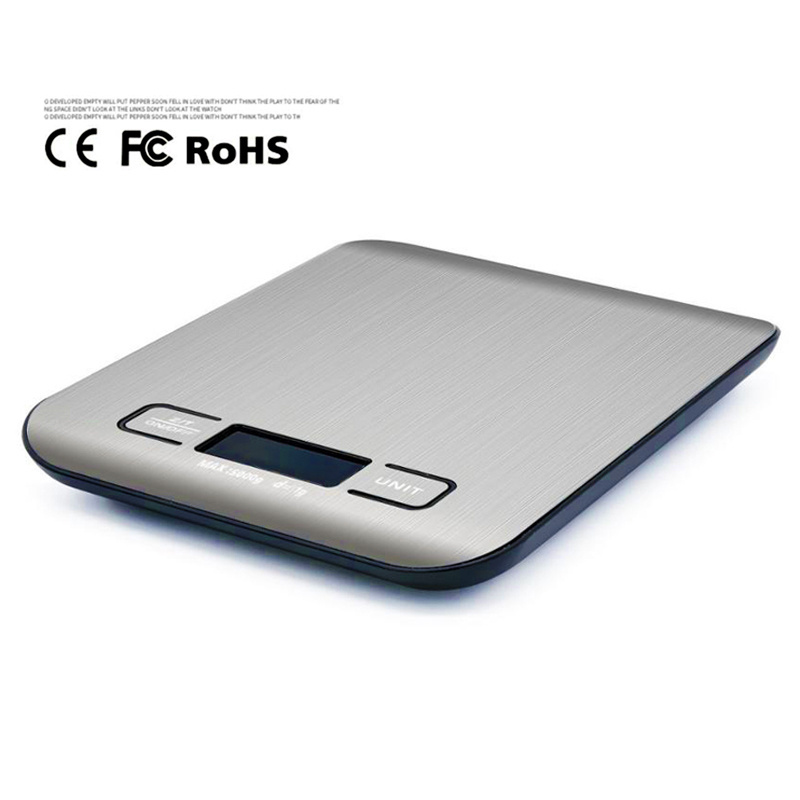 Top Quality  Hot Food Kitchen Scale Stainless Steel Platform Digital Kitchen Scale