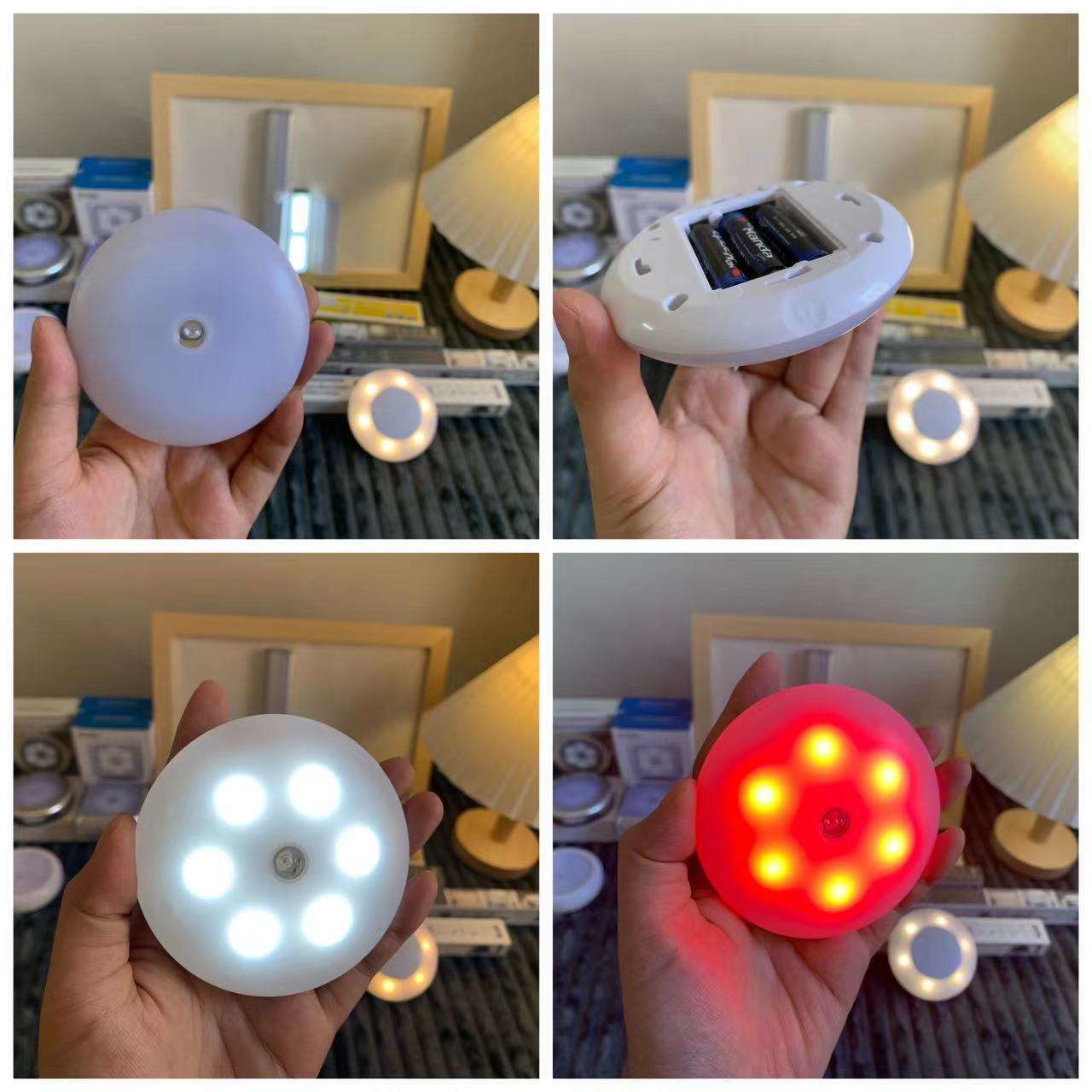 China Wholesale home decorative 3AAA battery operated  motion sensor led night light