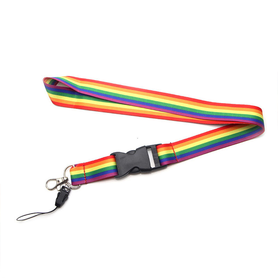 Promotional Wholesale Sublimation Polyester Custom Printed Plain neck Lanyard Fast Shipping Keychain Lanyard With Logo