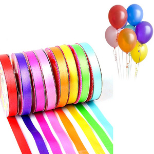 Balloon Ribbon Balloons Curling  Ribbons Balloon String Party Decorative Supplies Party String Roll for Gift Wrap Yards