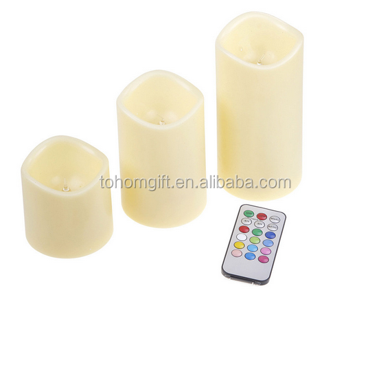 Hotselling led candle lamp with battery for night party