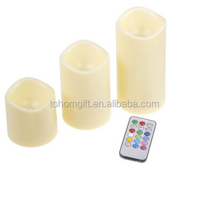 Hotselling led candle lamp with battery for night party