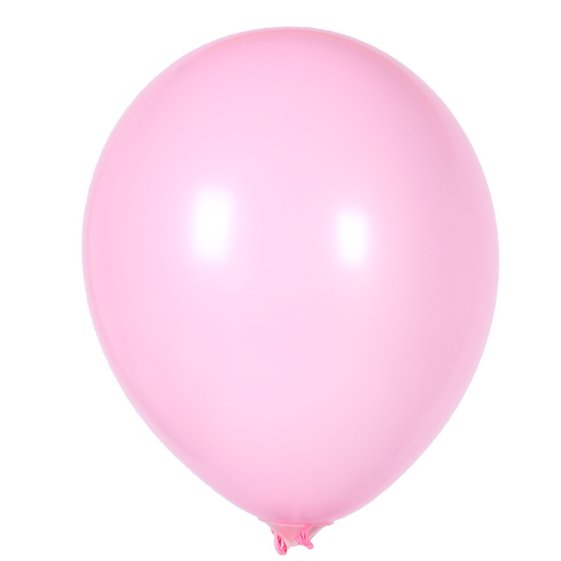 Make in China Hot Sale EN71 Ballon Fill  gas Helium Round Pink Latex Free 12inch 10inch Balloons