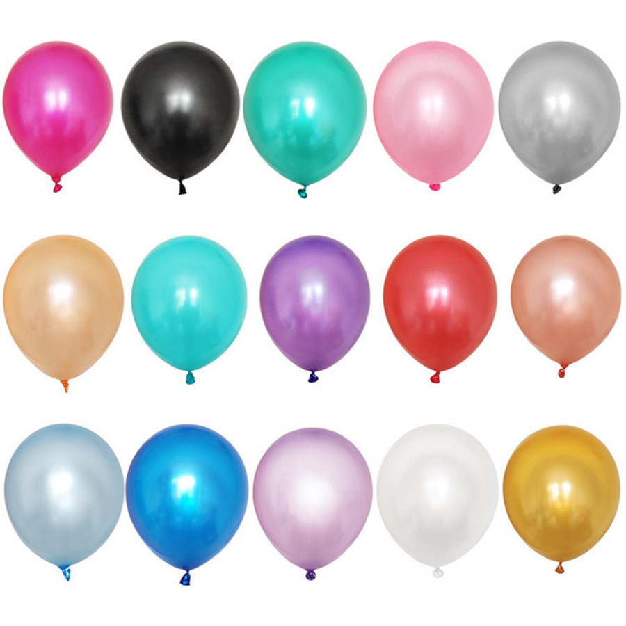 Make in China Hot Sale EN71 Ballon Fill  gas Helium Round Pink Latex Free 12inch 10inch Balloons