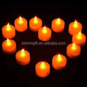 Hotselling Changed Color Remote Control Electric Candles Flameless LED Pillar Candle Cup Tea Light for party