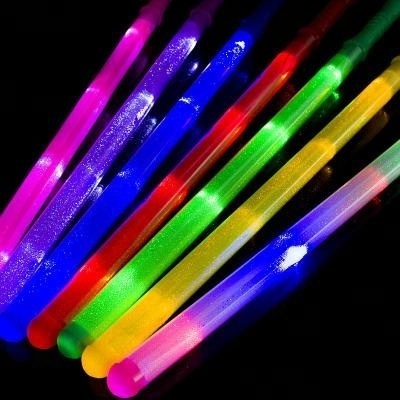 Promotion Custom Led Light Cheering Stick, Led Flashing Glowsticks For Christmas & party