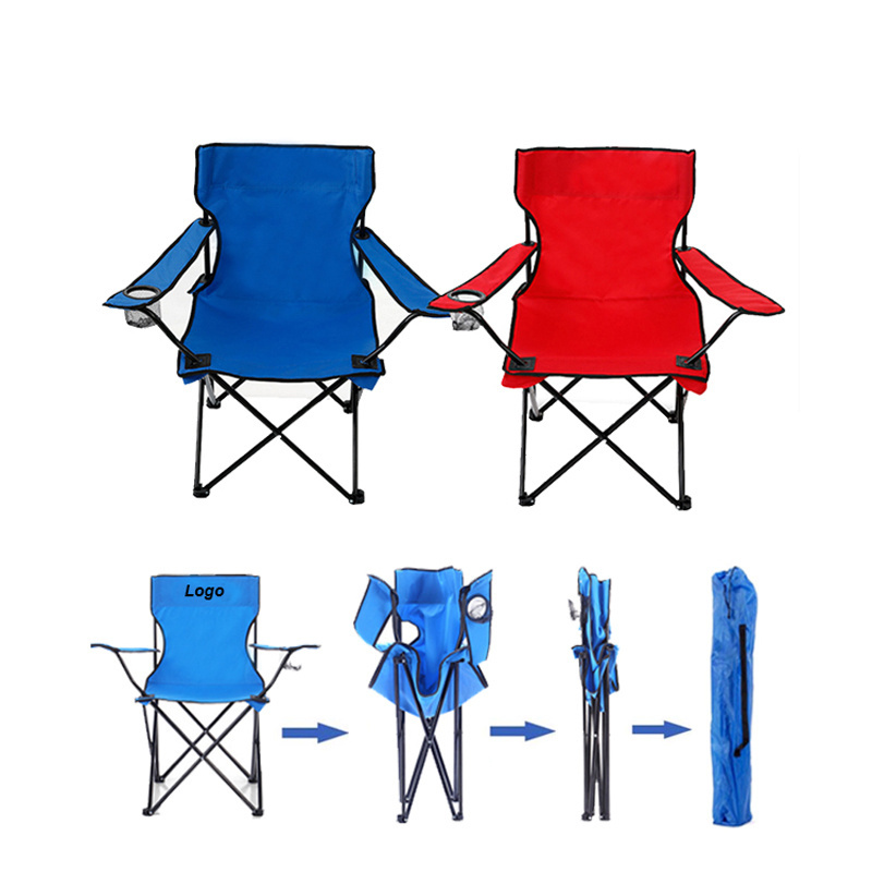 Folding Foldable Portable Summer Travel Picnic Bbq Fishing Chair Cup Holder Kamp Sandalyesi Chair Beach Camping Chair