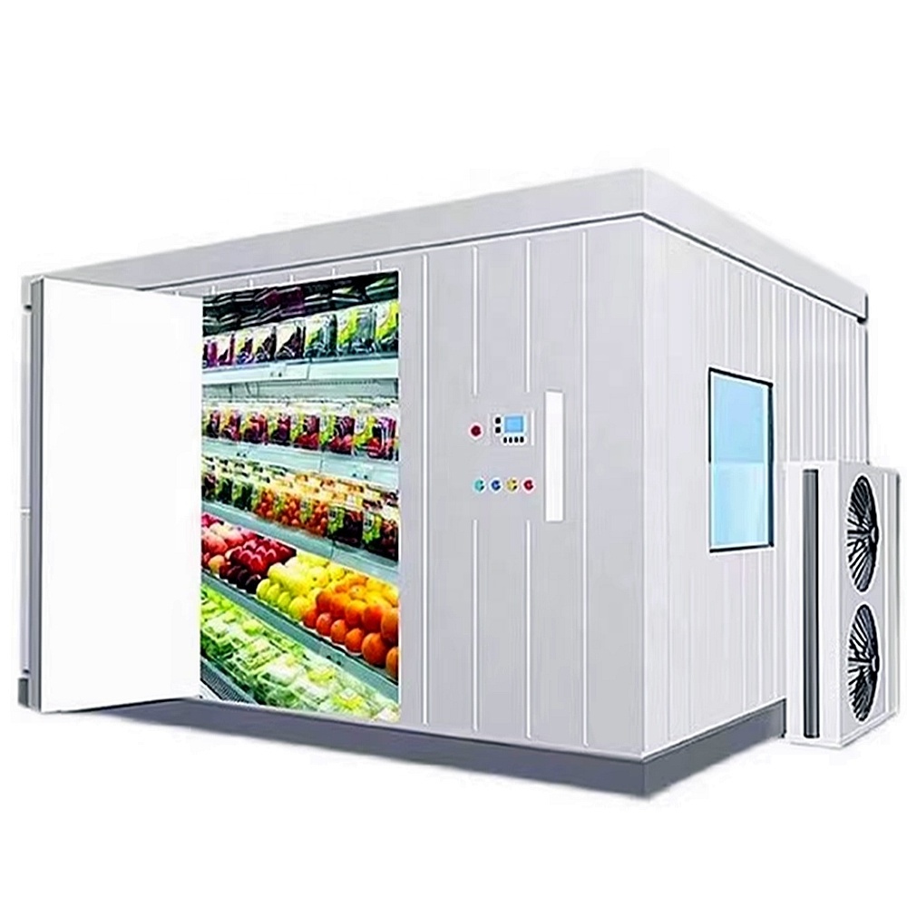 Room For Container Solar 40Ft Door Box Machine Powered Mini Car Portable Fruits And Vegetables Floor Panels 20Ft Cold Storage