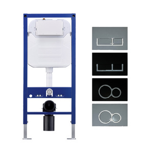 Hot selling wall hung toilet installation system simple stylish concealed flush toilet cistern