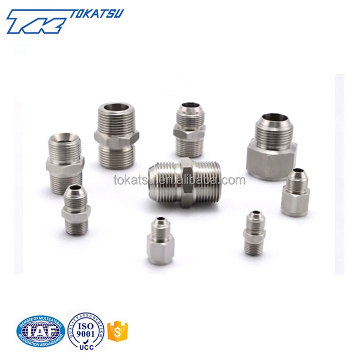 China supplier custom high quality hydraulic male female nipple hose connector