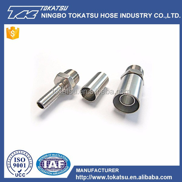 Ningbo Factory Stainless Steel 304 SS Hydraulic Hose Fitting