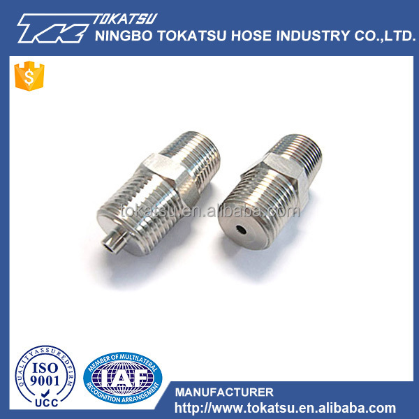 Custom Stainless Steel NPT Male Female Thread Adapter For Hose