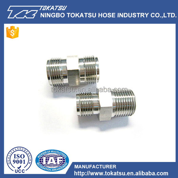 Custom Stainless Steel NPT Male Female Thread Adapter For Hose