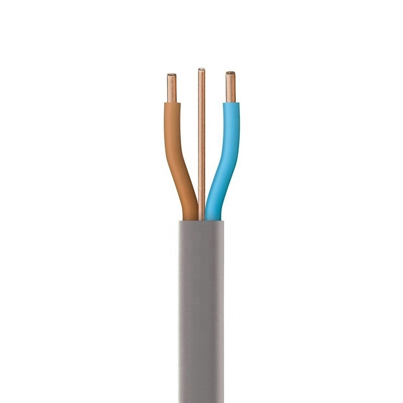 2.5mm electric wires cables copper flat twin and earth cable twin flat cable 2.5mm wires price electric house wire