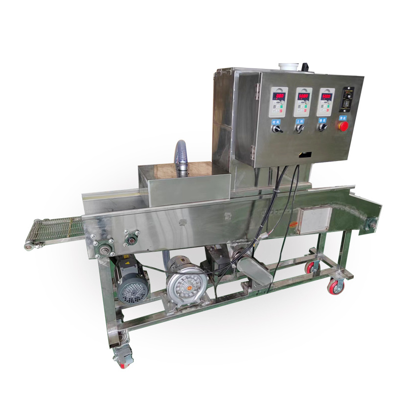 Professional bread crumb equipment fried chicken breading automatic fried chicken breading machine