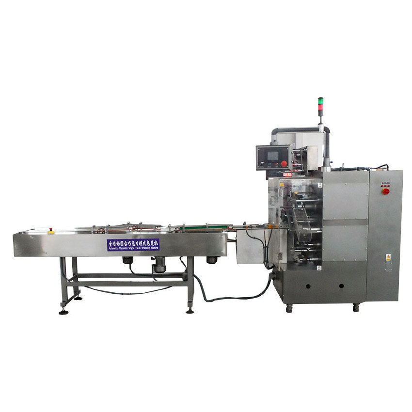 High-speed automatic large capacity packing hemispherical chocolate single twist candy wrapping machine