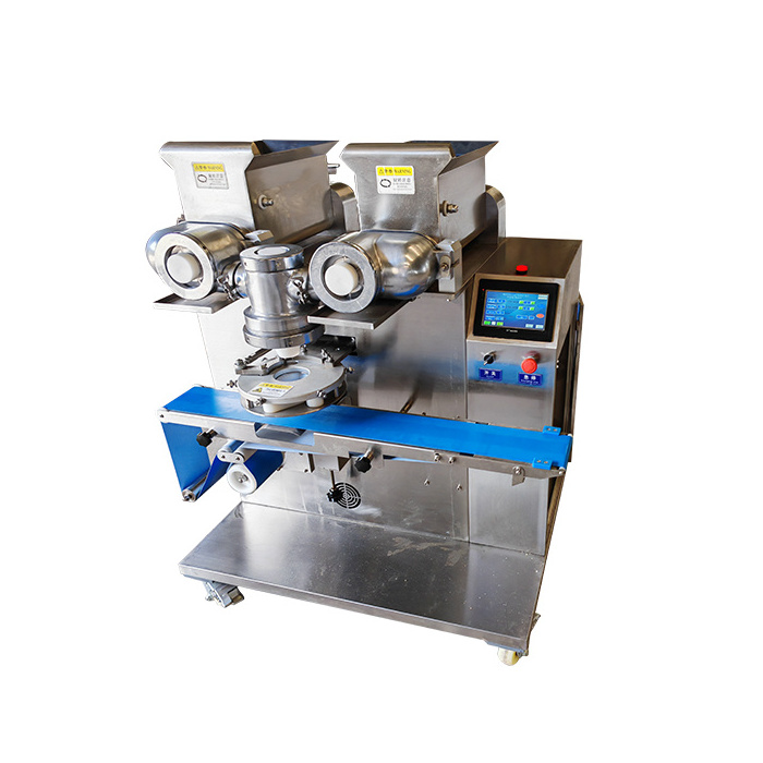 Automatic maamoul stuffing and kibbeh maker forming production line truffle kuba encrusting moon cake making machine