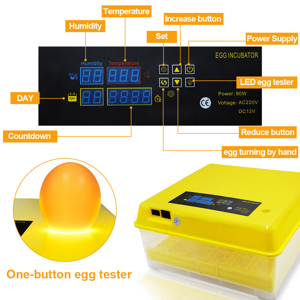 Goose Eggs Incubator Chicken Incubatorr incubators egg hatching machine For Chicken Quail Goose Duck Turkey