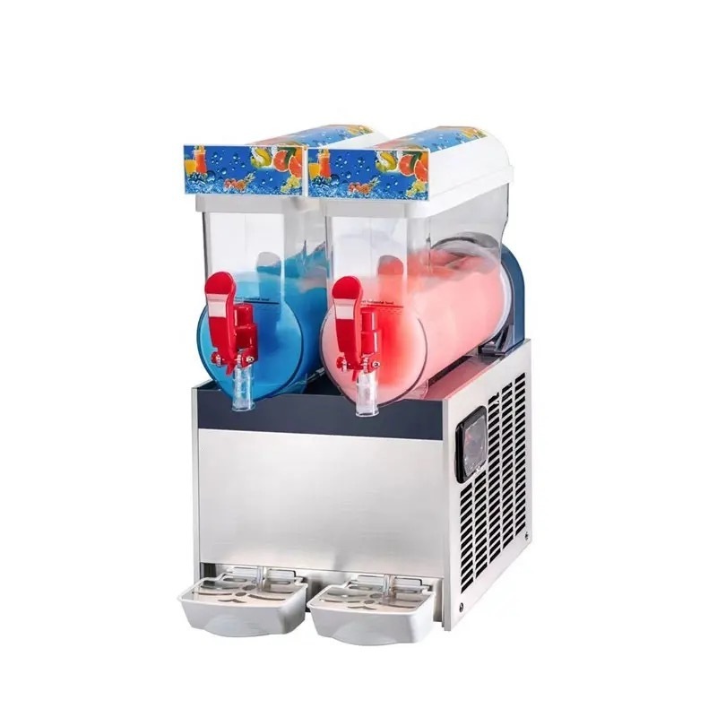 Best Selling slush machine frutina 45L 3 tank commercial frozen drink space slush ice snow slush machine price in lahore