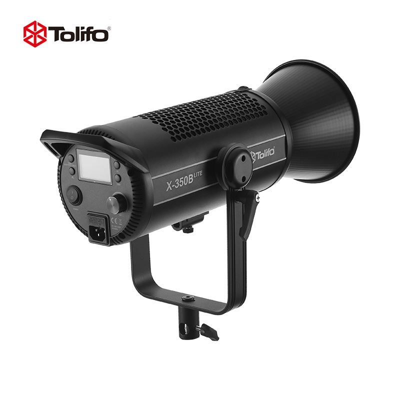 Tolifo X-350B Lite 350W High Power 2700-6500K Bi-color LED COB Video Light Elite Studio Photography Film Lighting Solution