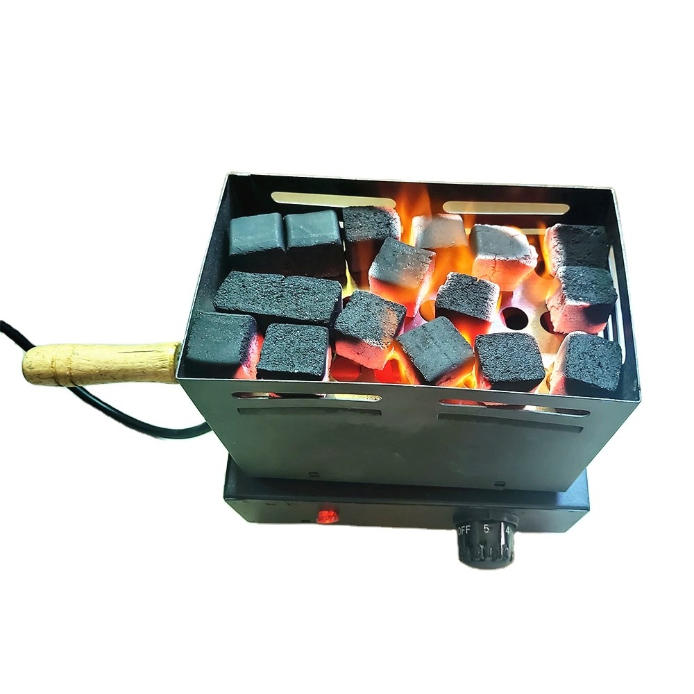 Tolly T017CB Wholesale Hookah Shisha Charcoal Stove Starter Shisha Carbon Accessories Furnace Hookah Burning Coal Stove Burner