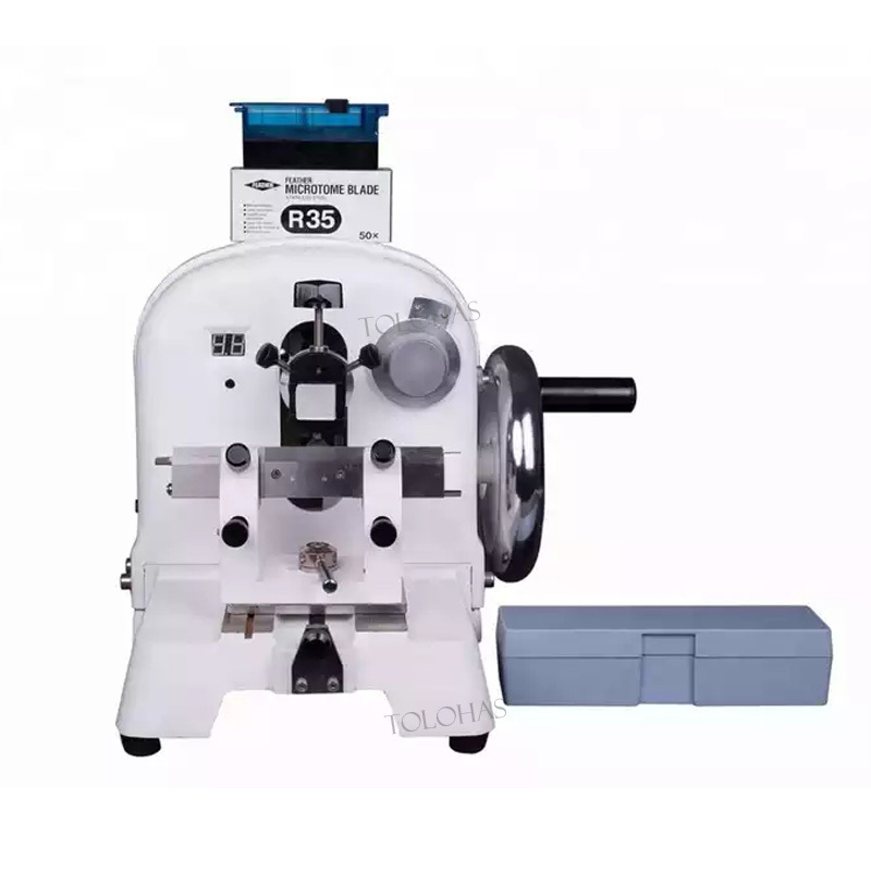 LHB202A Medical Pathology Lab Equipment Microtome Manual Rotary Microtome Microtome Price